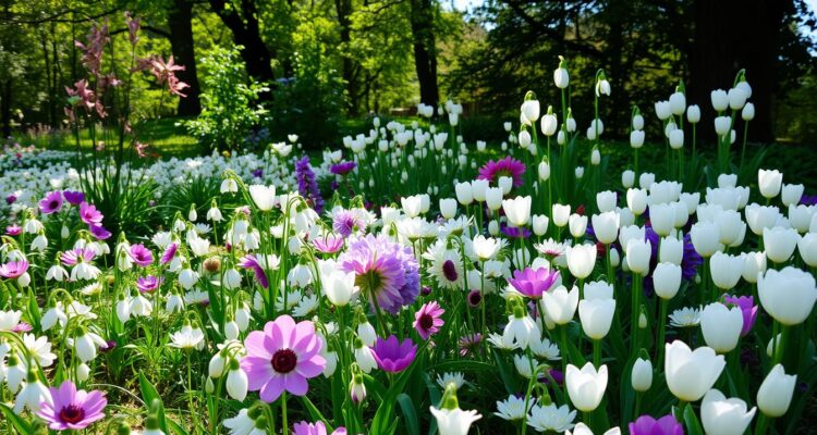 białe kwiaty wiosenne