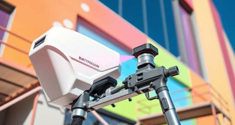 Agregat do malowania elewacji