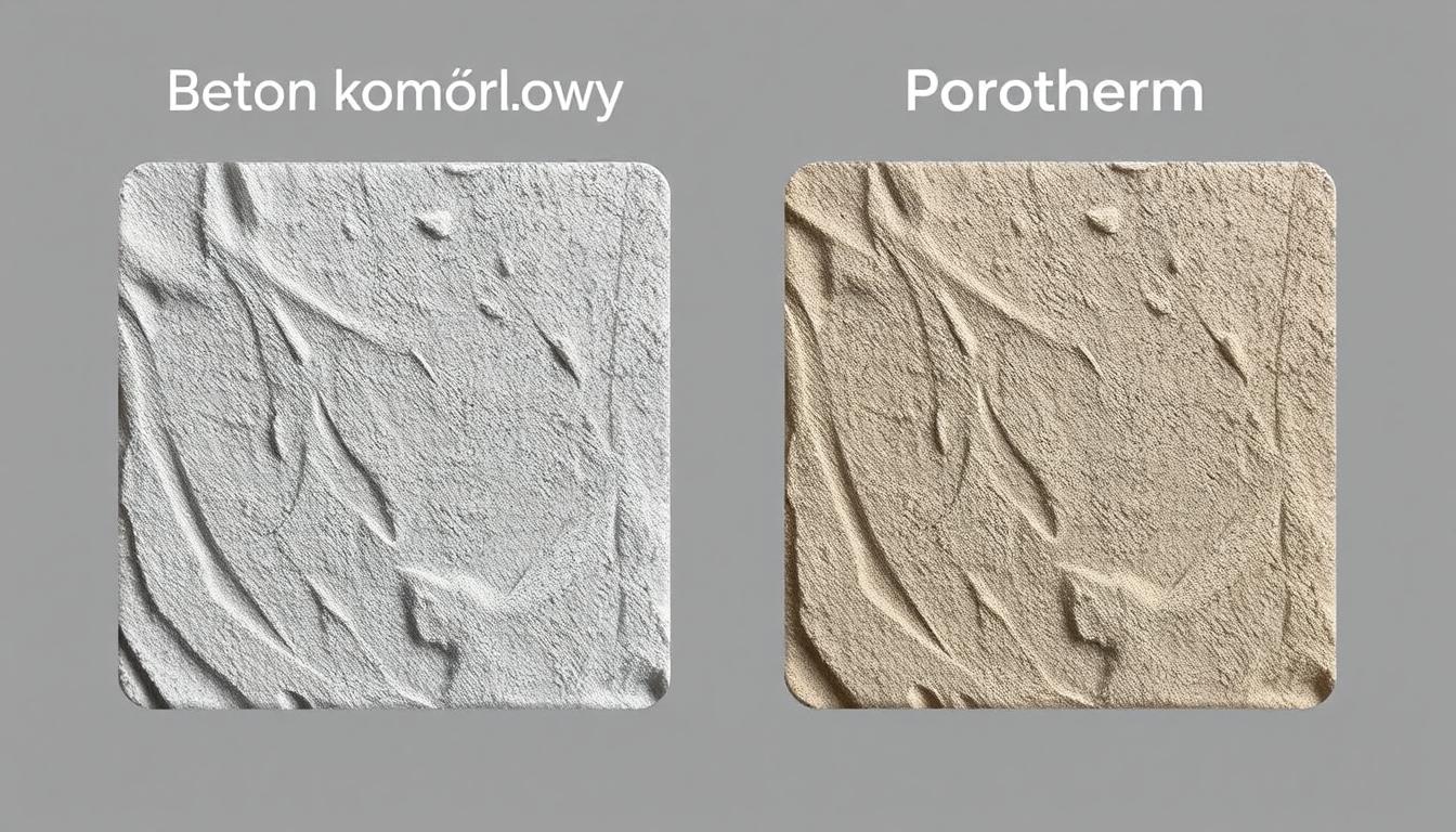 Beton komórkowy vs Porotherm