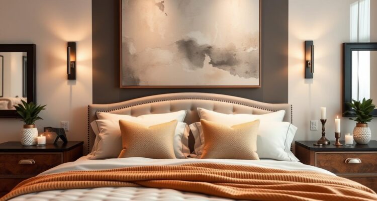 Co powiesić nad łóżkiem w sypialni