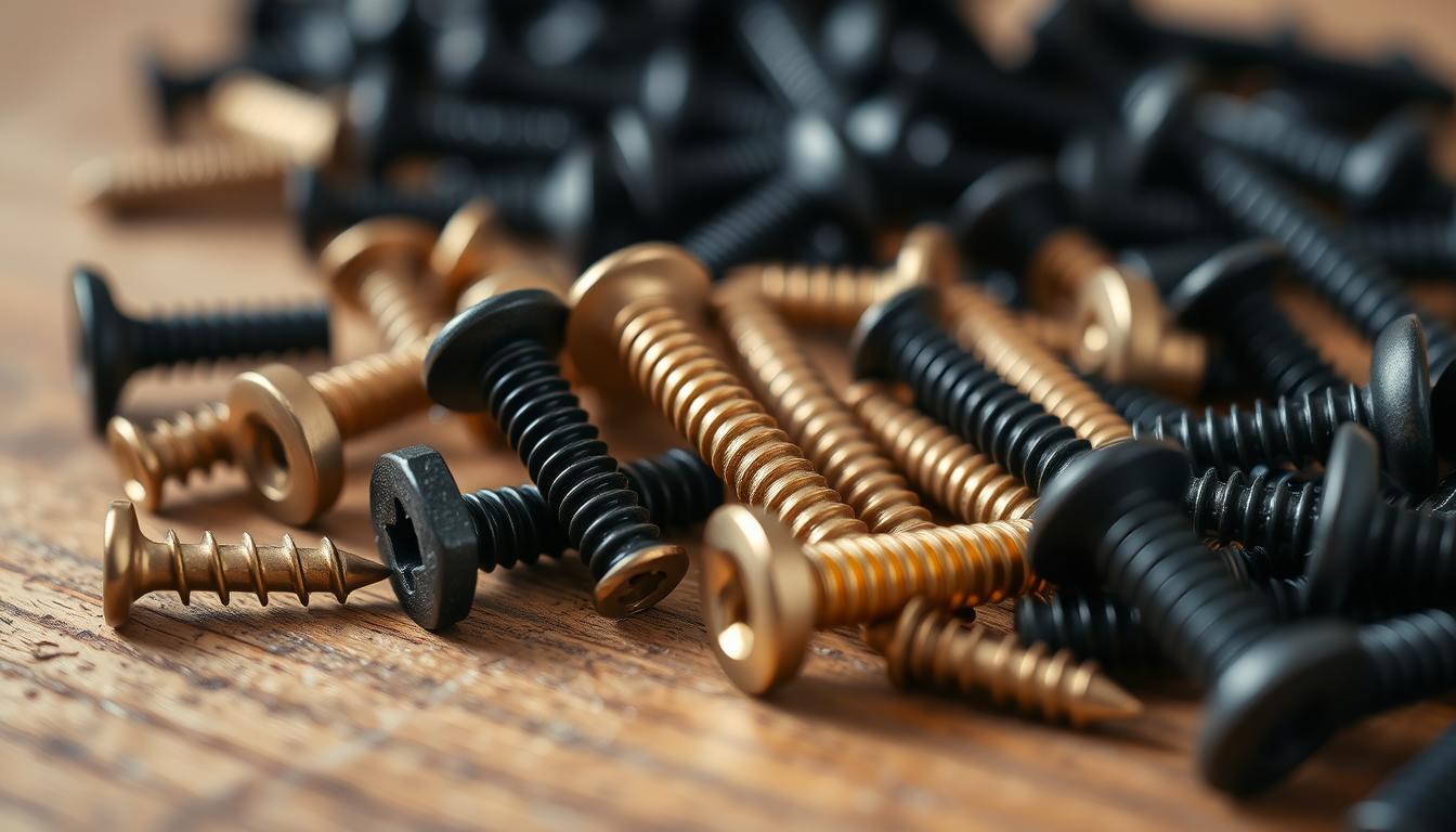 Czarne czy złote wkręty do drewna