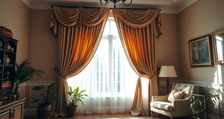 Czy firanki mogą leżeć na podłodze