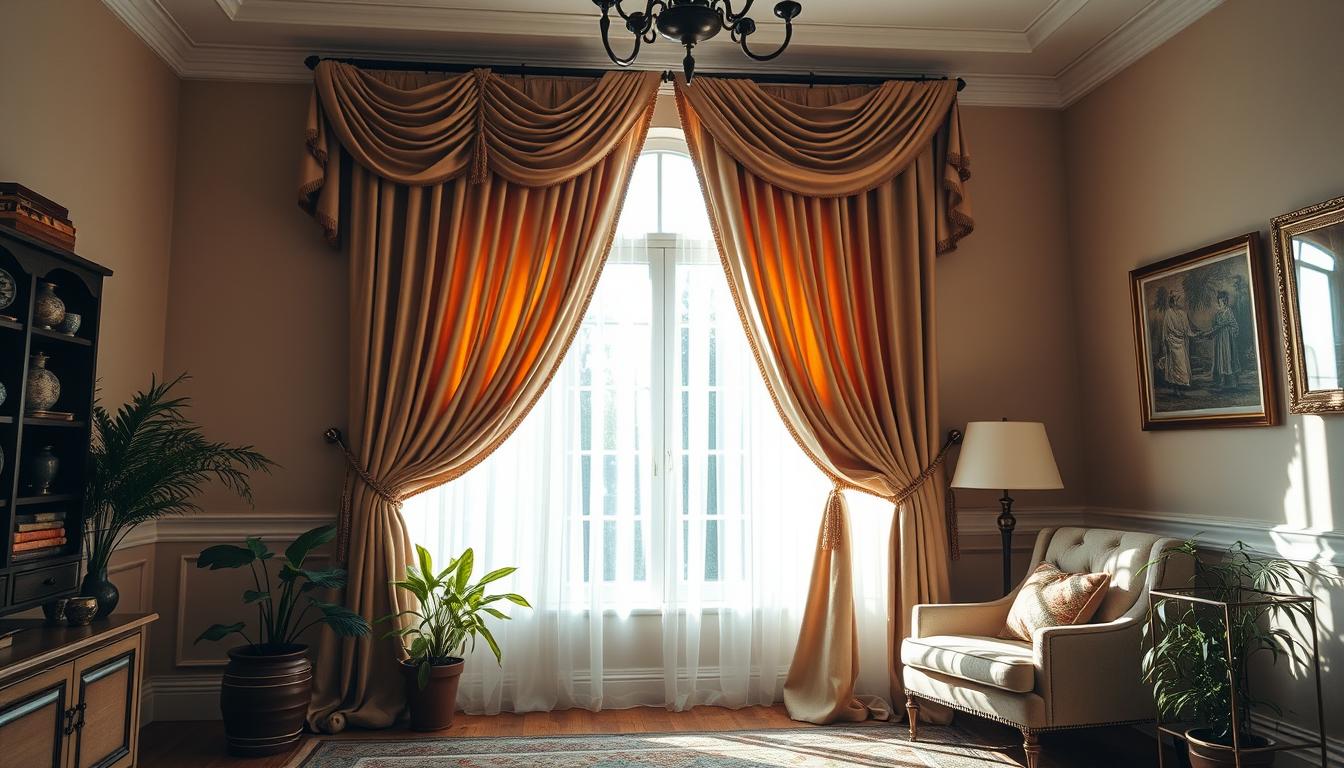 Czy firanki mogą leżeć na podłodze