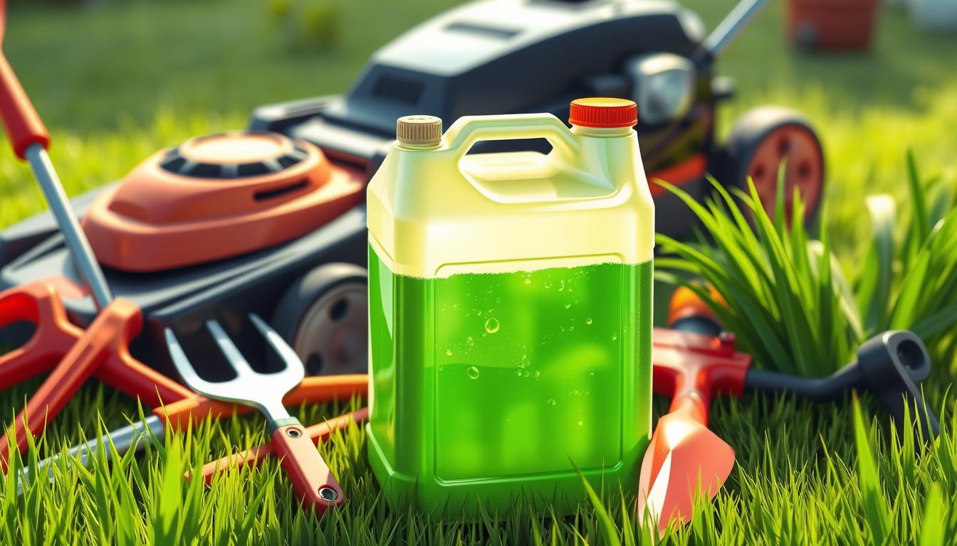 Czy można wlać mieszankę do kosiarki