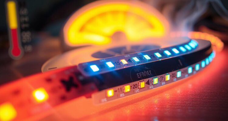 Czy taśma LED się nagrzewa