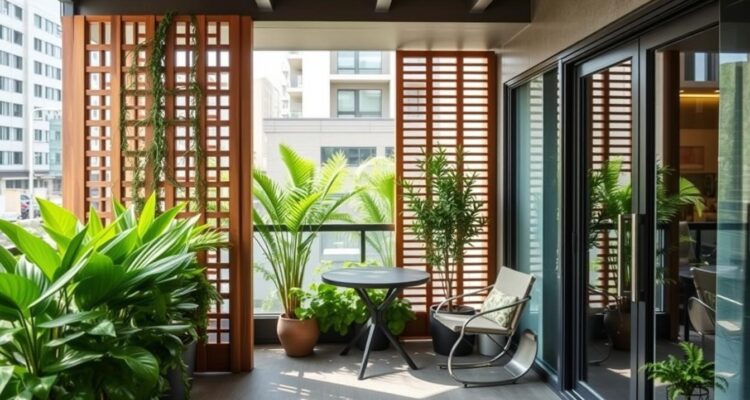 Czym oddzielić balkon od sąsiada