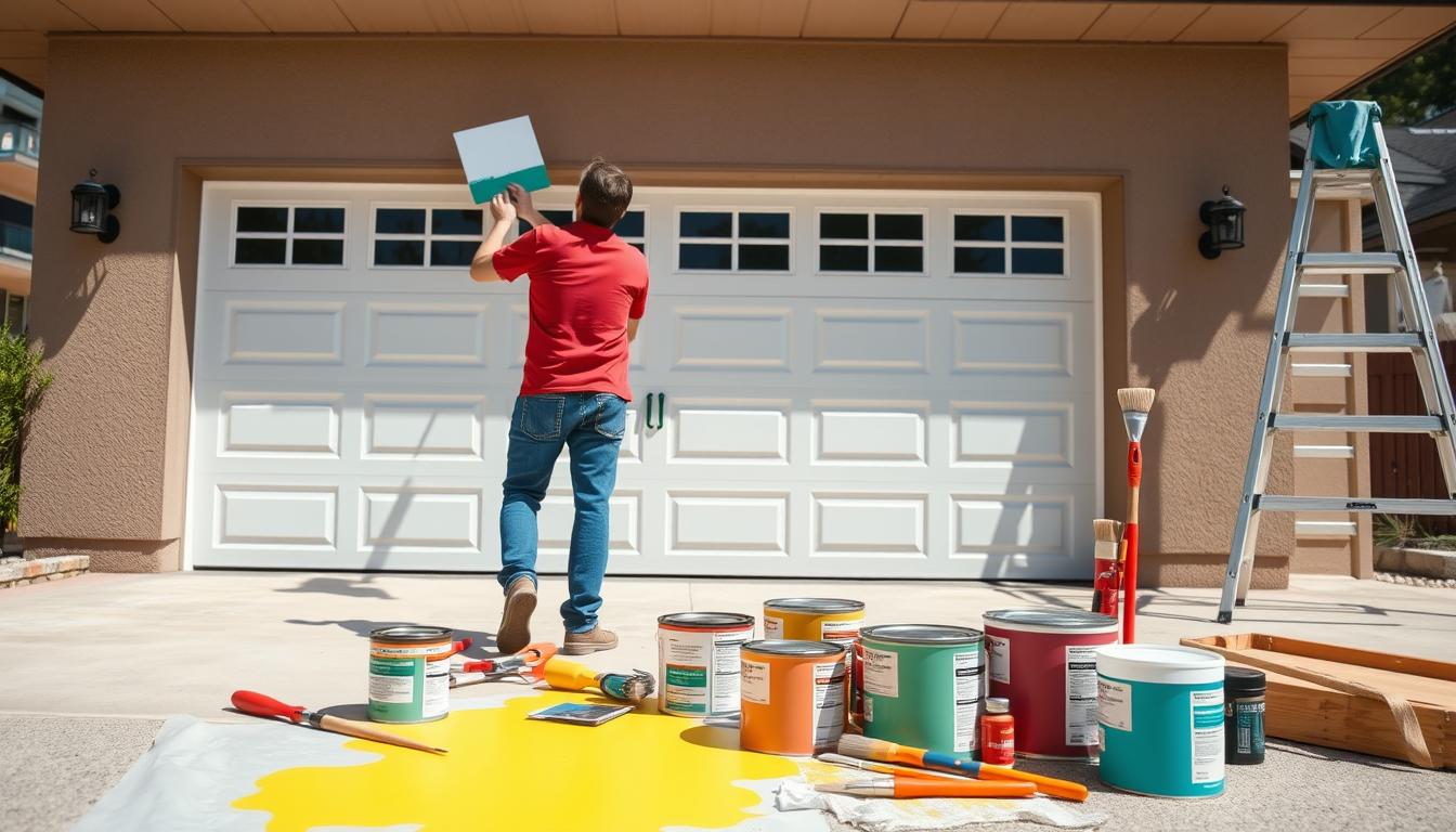 Czym pomalować bramę garażową