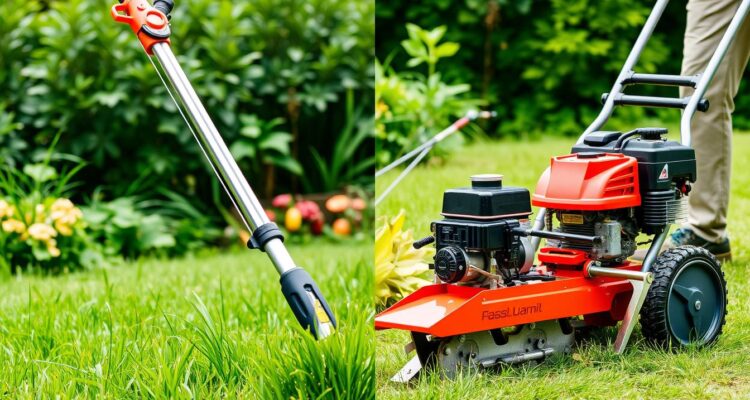 Czym się różni podkaszarka od kosy spalinowej