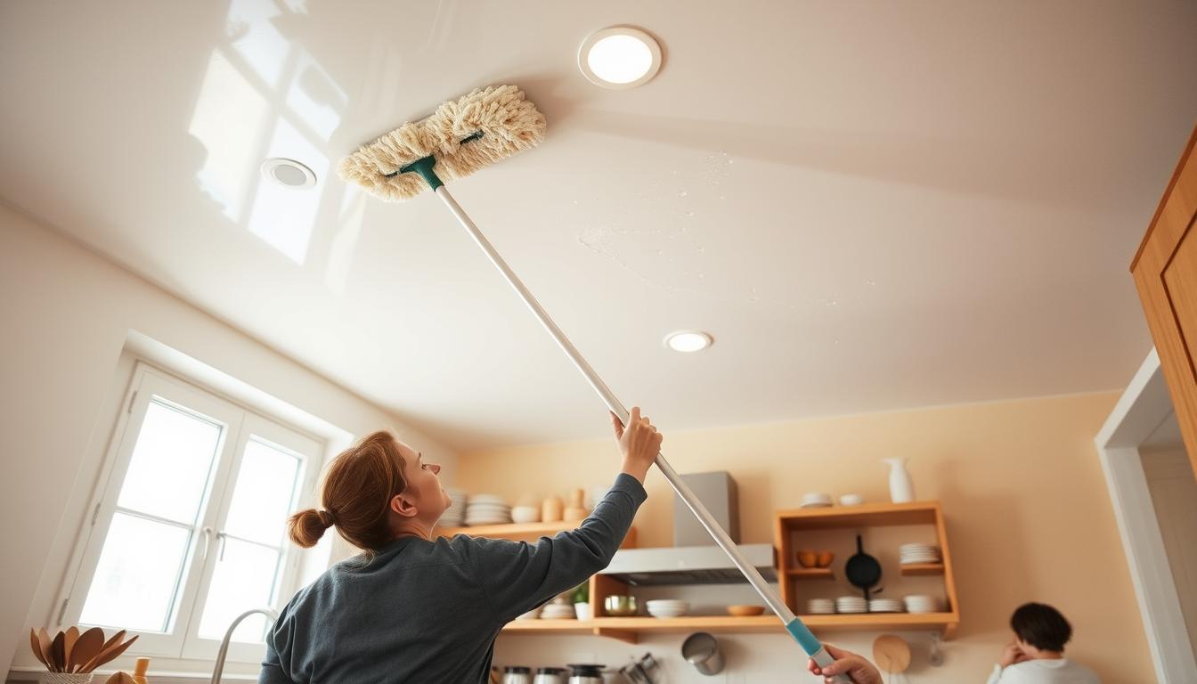 Czym umyć sufit w kuchni