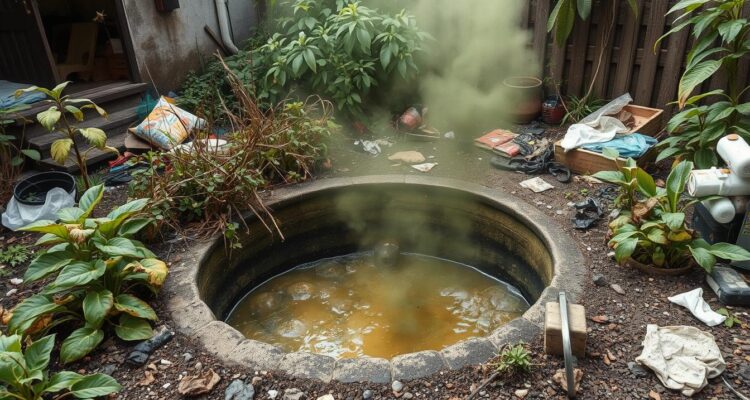 Dlaczego śmierdzi z szamba