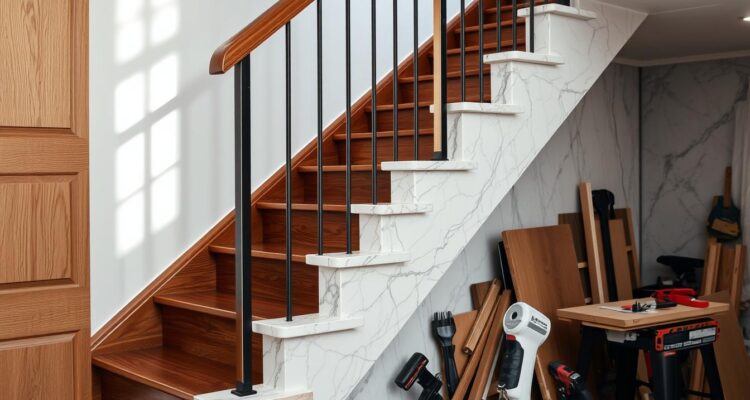 Ile kosztuje wykończenie schodów