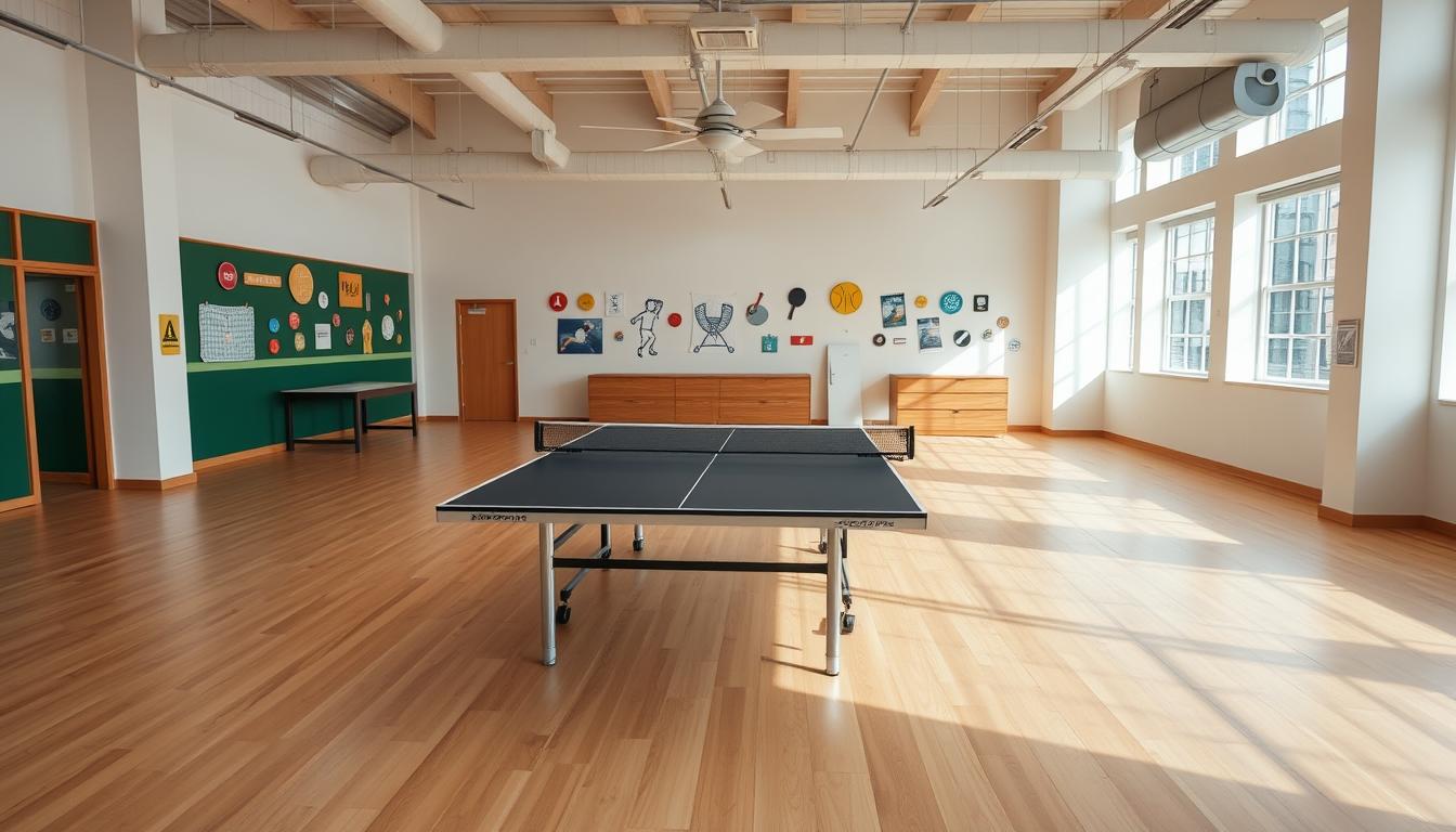 Ile miejsca na stół do ping ponga