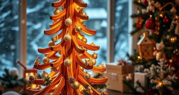 Jak Zrobić Choinkę z Drewna