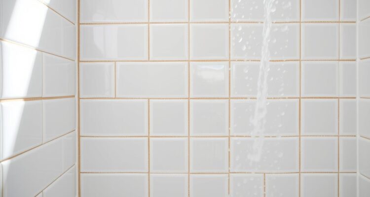 Jak czyścić fugi pod prysznicem