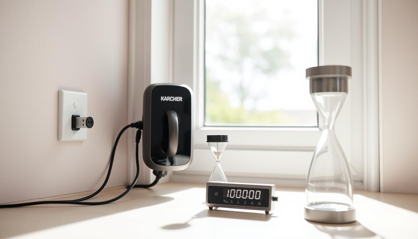 Jak długo ładować Karcher do okien