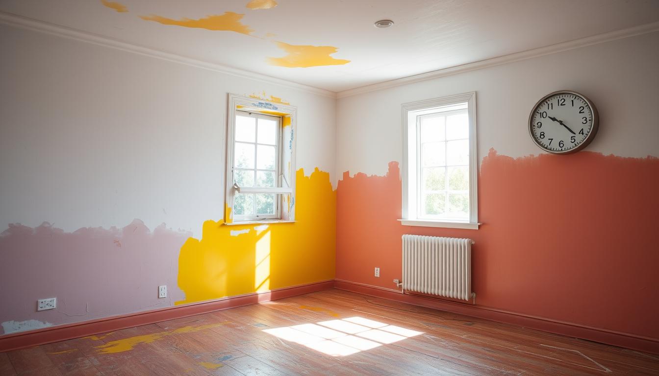Jak długo schnie farba na ścianie