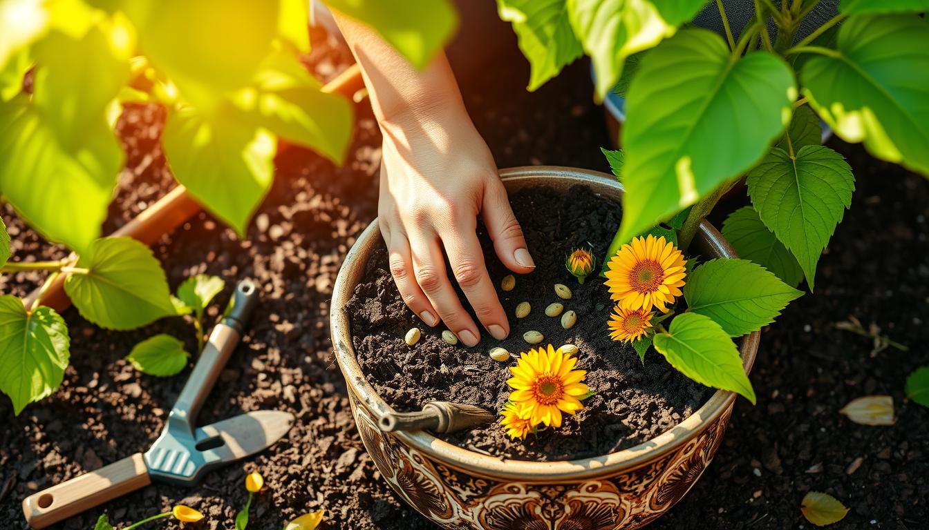 Jak hodować słonecznik w doniczce