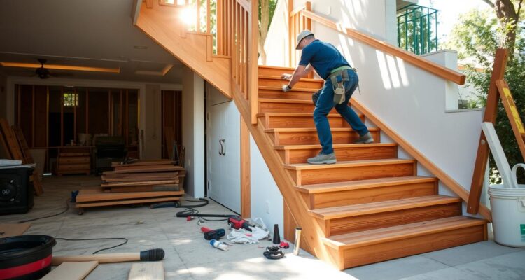 Jak obniżyć stopnie schodów