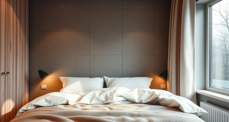 Jak ocieplić ścianę przy łóżku