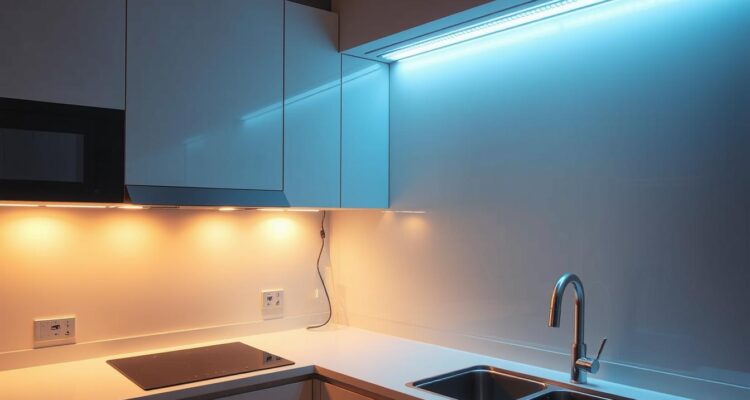 Jak podłączyć listwę LED w kuchni