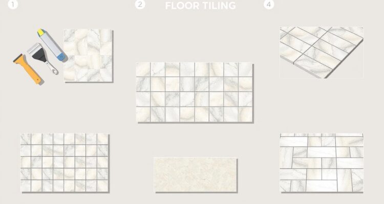 Jak położyć kafle na podłodze