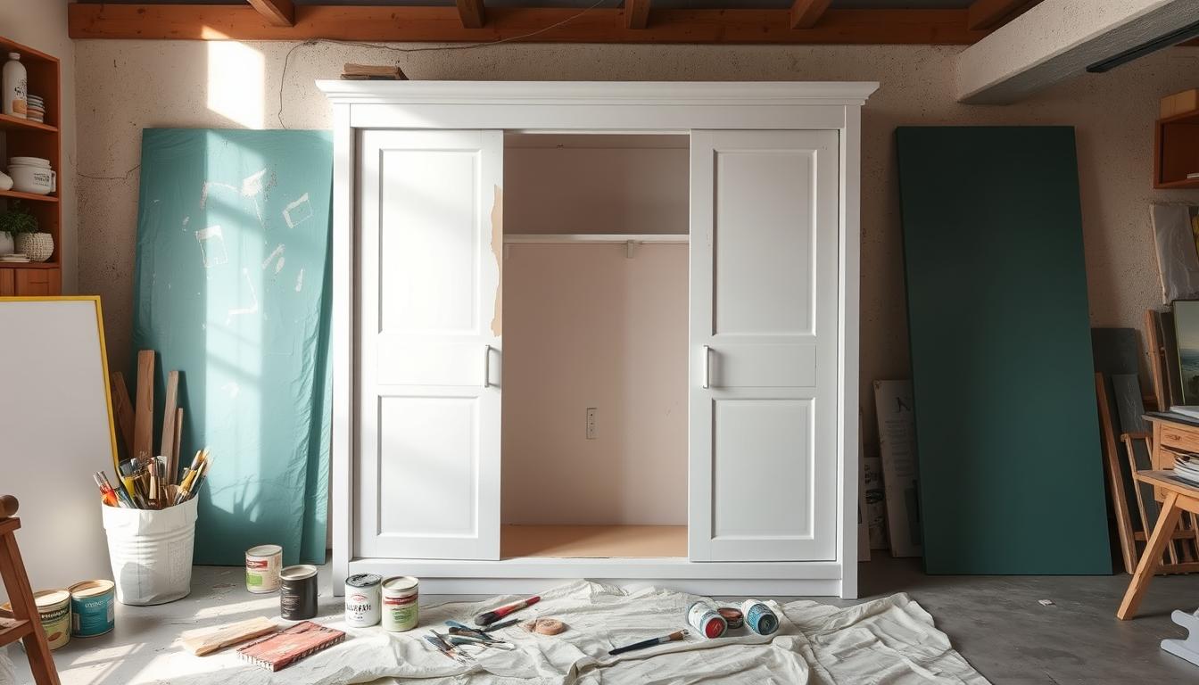 Jak pomalować drzwi szafy przesuwnej