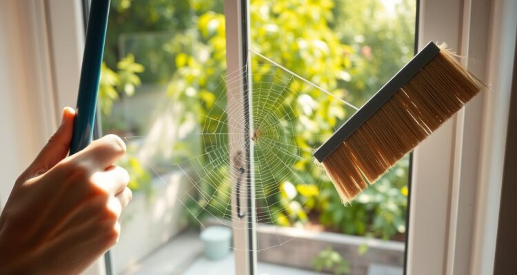 Jak pozbyć się pająków za oknem