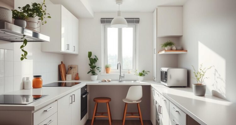 Jak praktycznie urządzić małą kuchnię
