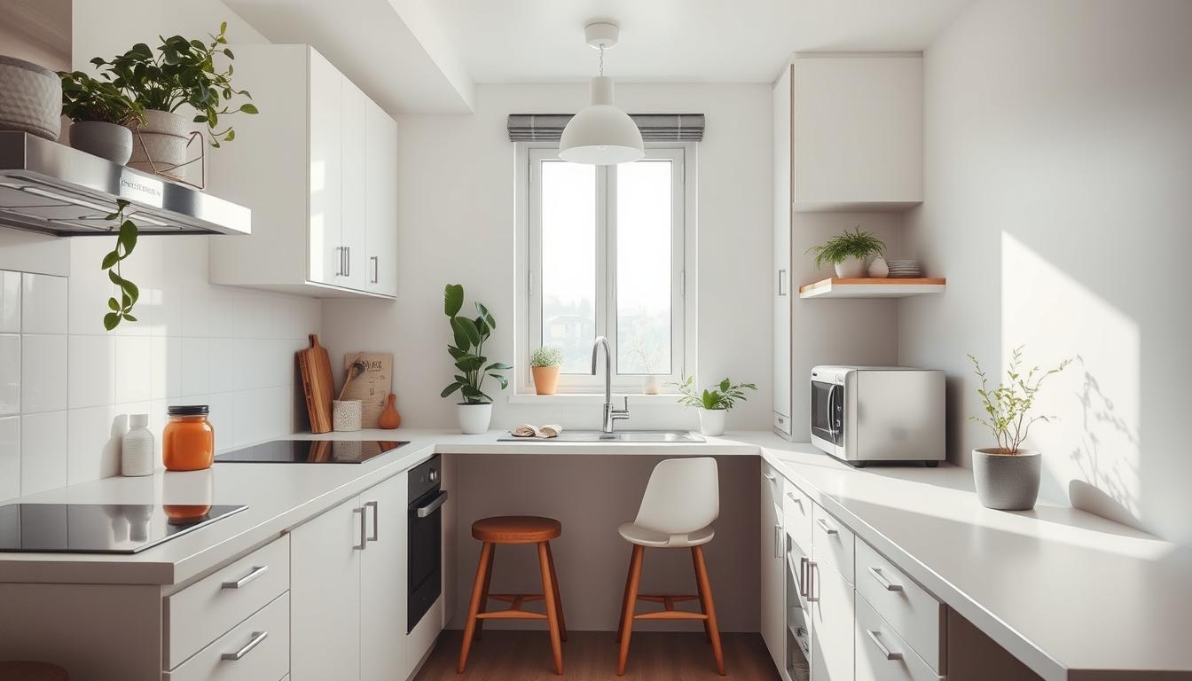 Jak praktycznie urządzić małą kuchnię