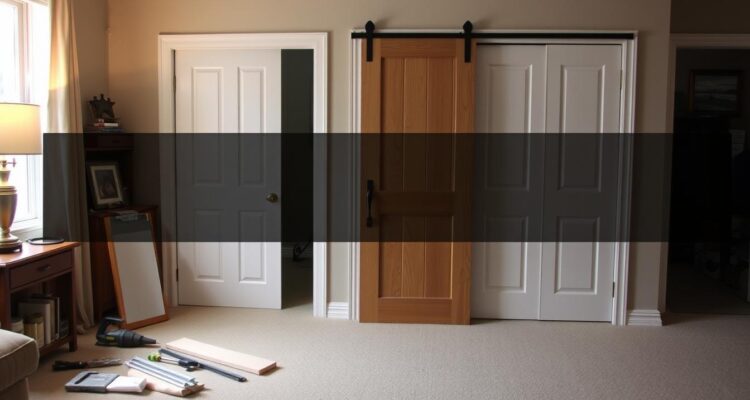 Jak przerobić drzwi w szafie na przesuwne
