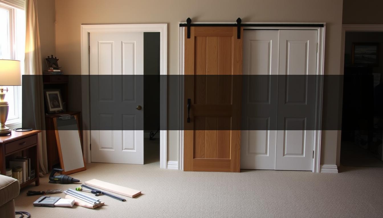 Jak przerobić drzwi w szafie na przesuwne