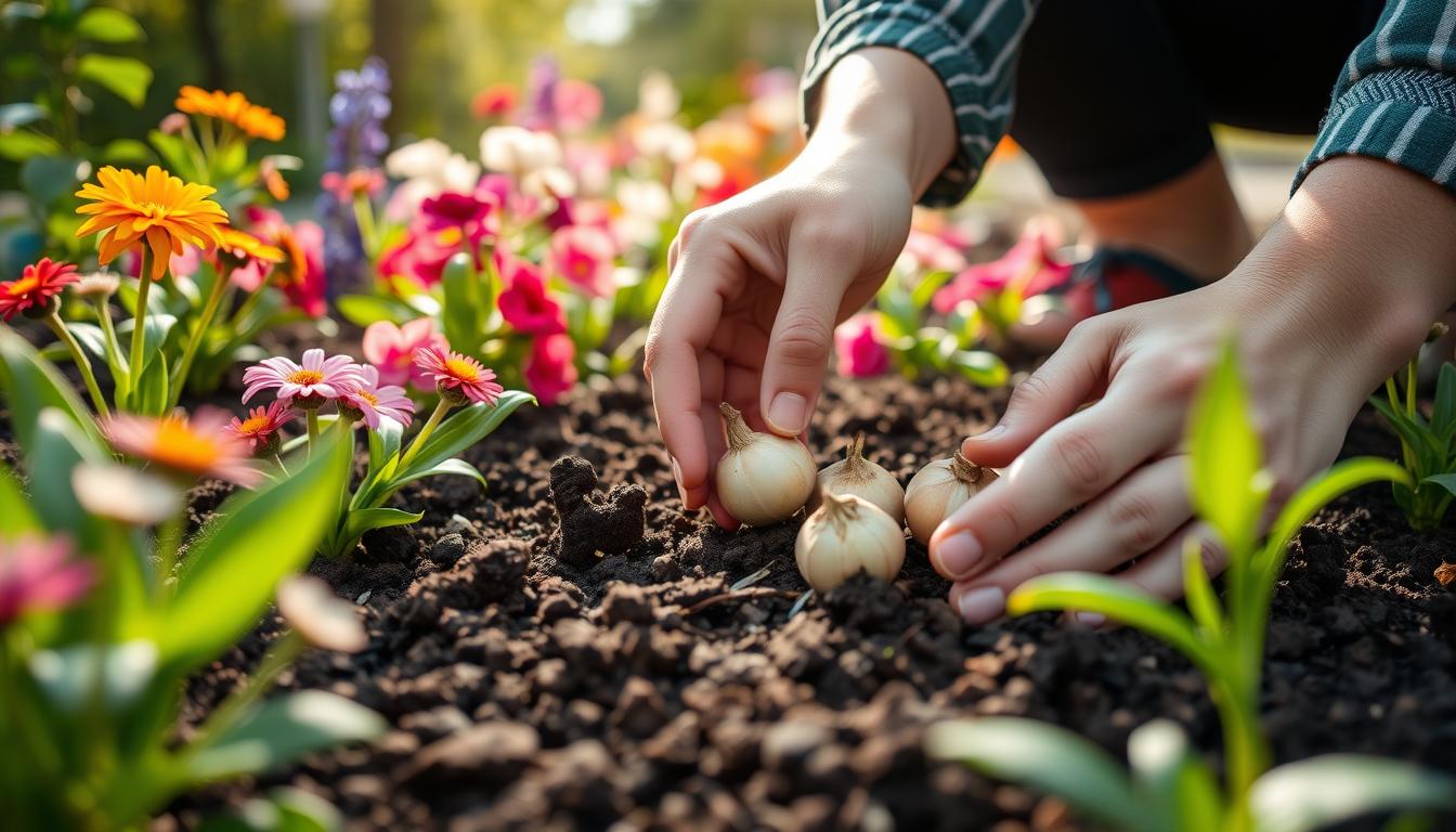 Jak sadzić cebulki kwiatów
