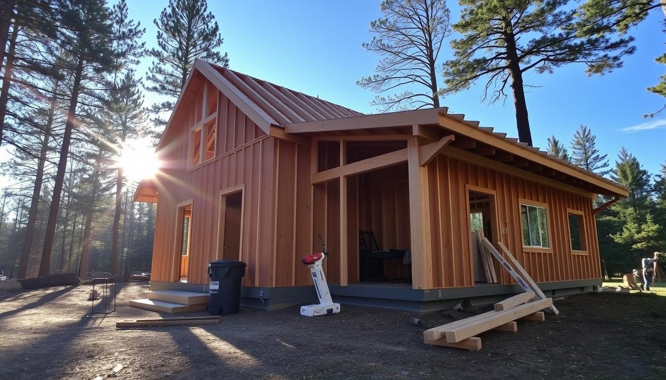 Jak samemu zbudować dom z drewna
