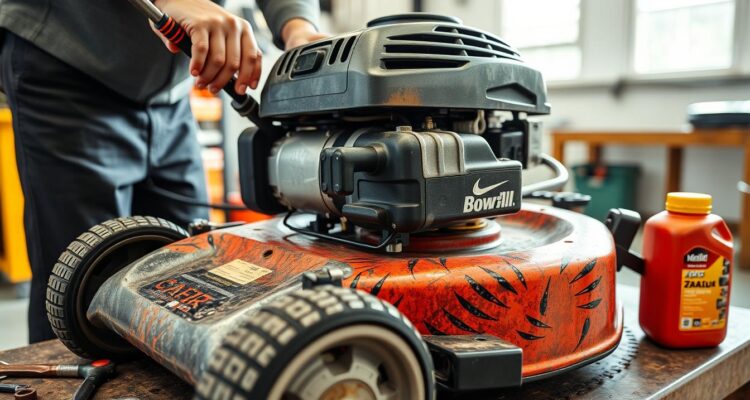 Jak serwisować kosiarkę spalinową