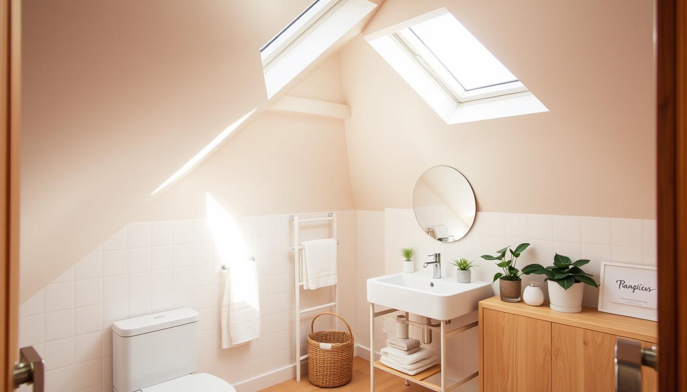 Jak urządzić małą łazienkę na poddaszu