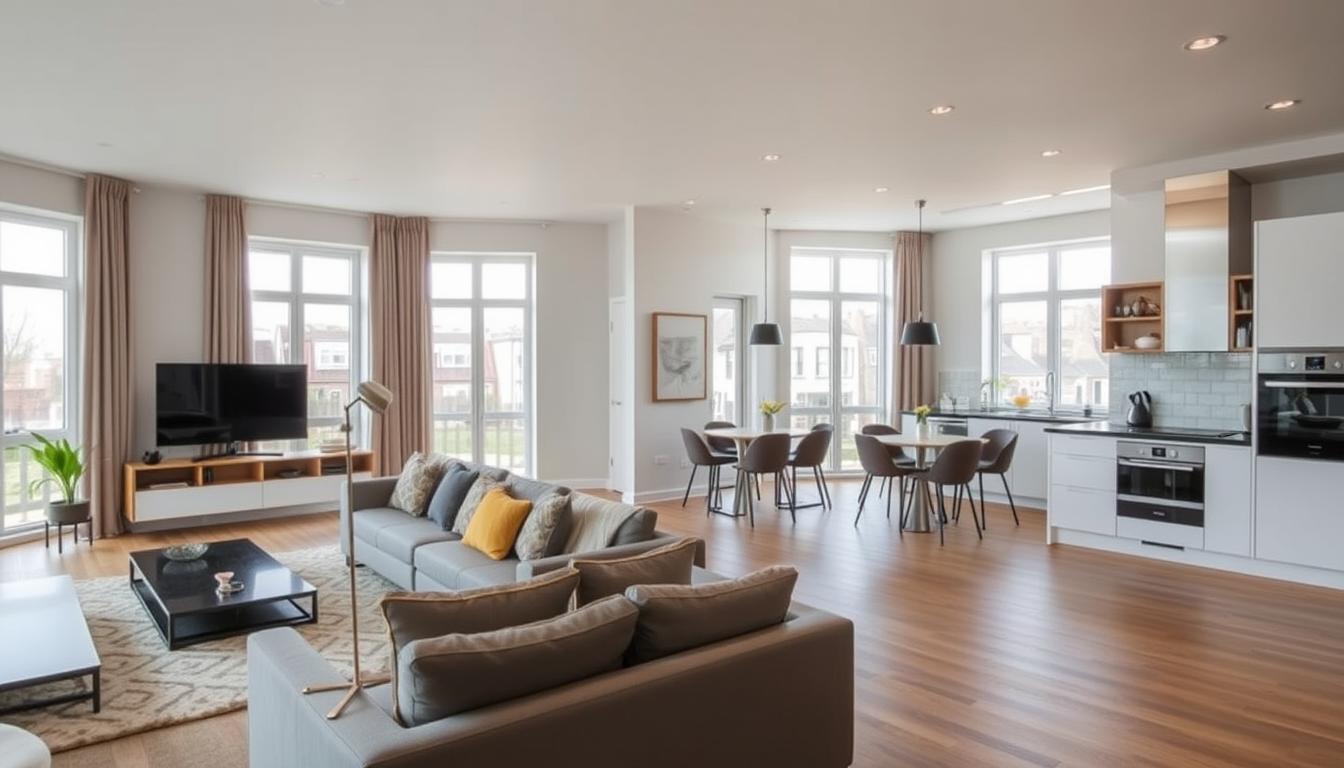 Jak urządzić salon z aneksem kuchennym 30m2