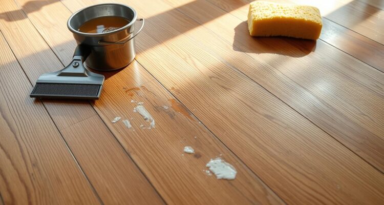 Jak usunąć klej spod parkietu