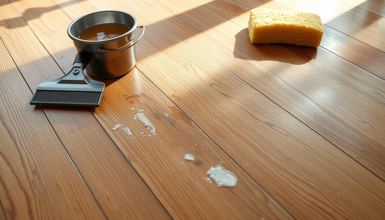 Jak usunąć klej spod parkietu