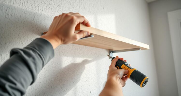 Jak zamontować półkę do karton gipsu