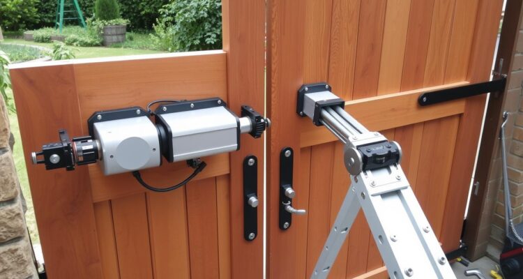 Jak zamontować siłowniki do bramy skrzydłowej