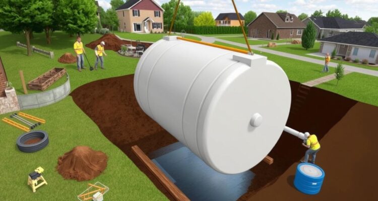 Jak zamontować zbiornik podziemny na deszczówkę