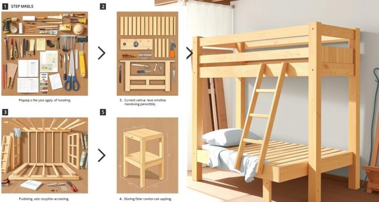 Jak zbudować łóżko piętrowe