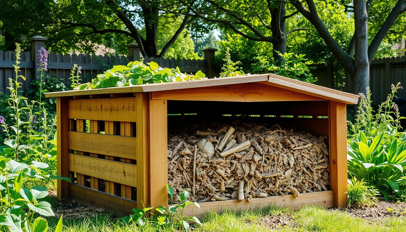 Jak zrobić kompostownik z drewna