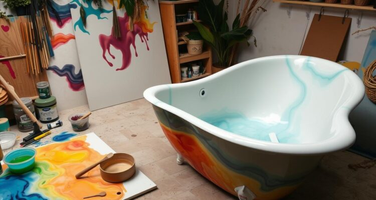 Jak zrobić wannę z żywicy