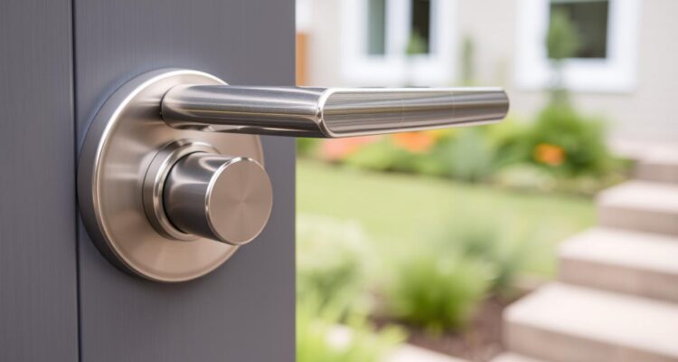 Jaka klamka do furtki z elektrozaczepem