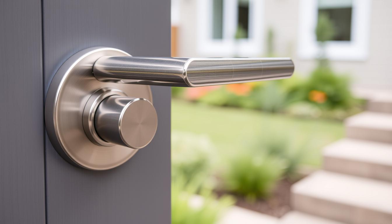 Jaka klamka do furtki z elektrozaczepem