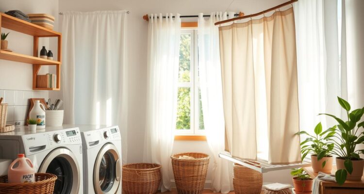 Pranie firanek