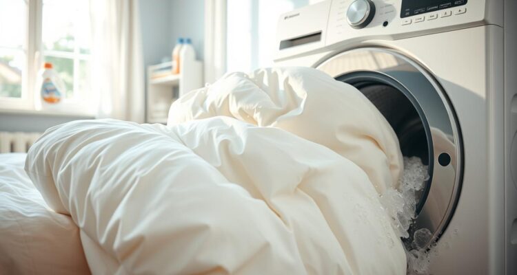 Pranie kołdry