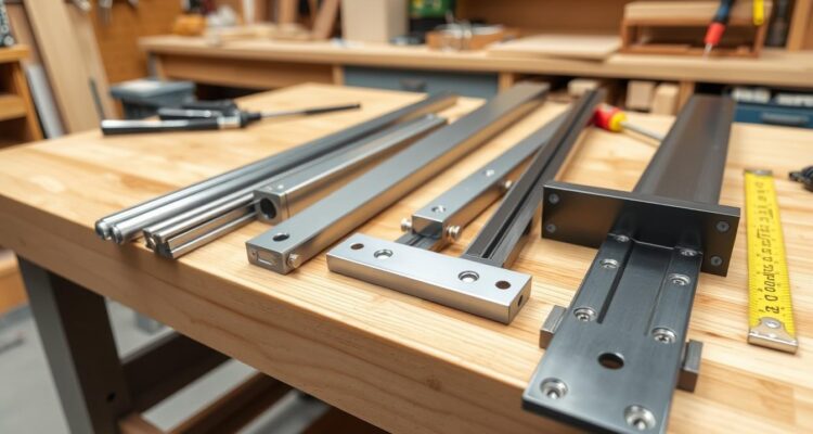 Prowadnice do szuflad