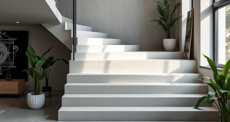 Schody z mikrocementu jak zrobić